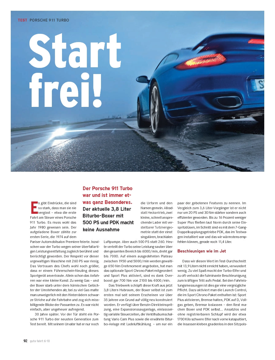 911 Turbo mit 500 PS