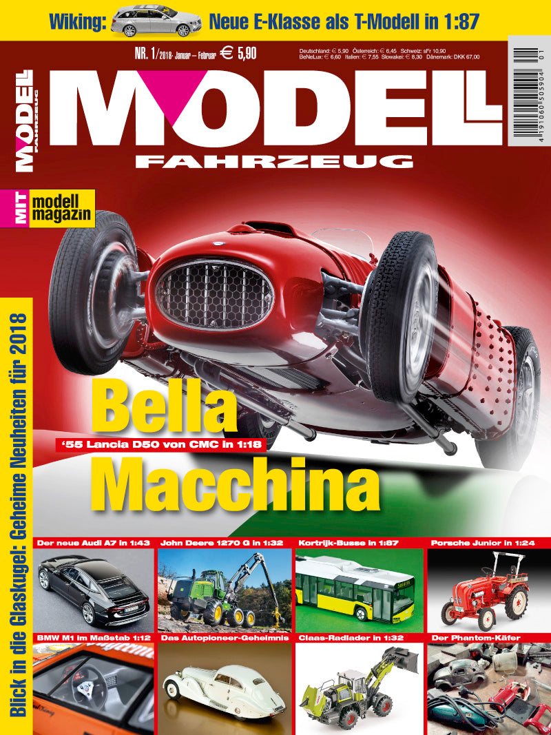 MODELL FAHRZEUG 01/2018