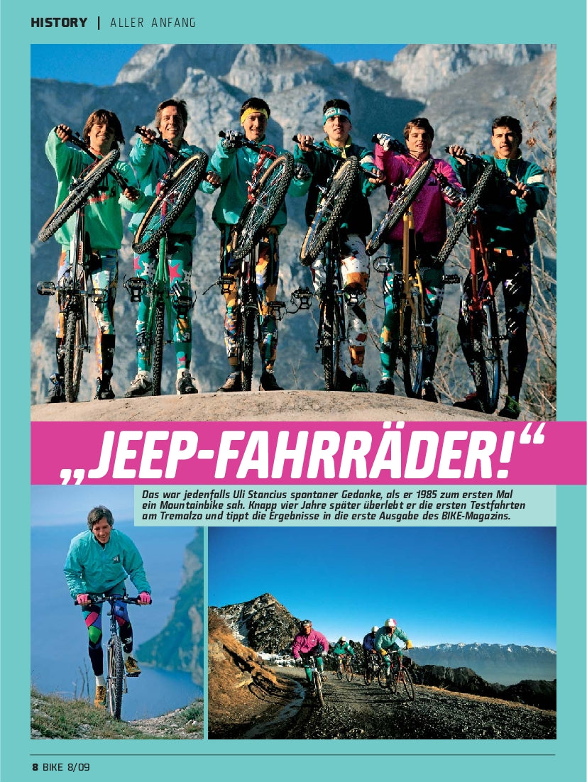 20 Jahre BIKE History: Das BIKE Magazin