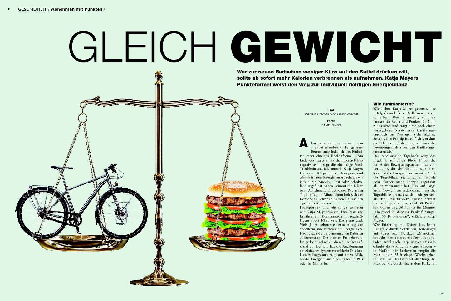 Abnehmen mit Punktesystem