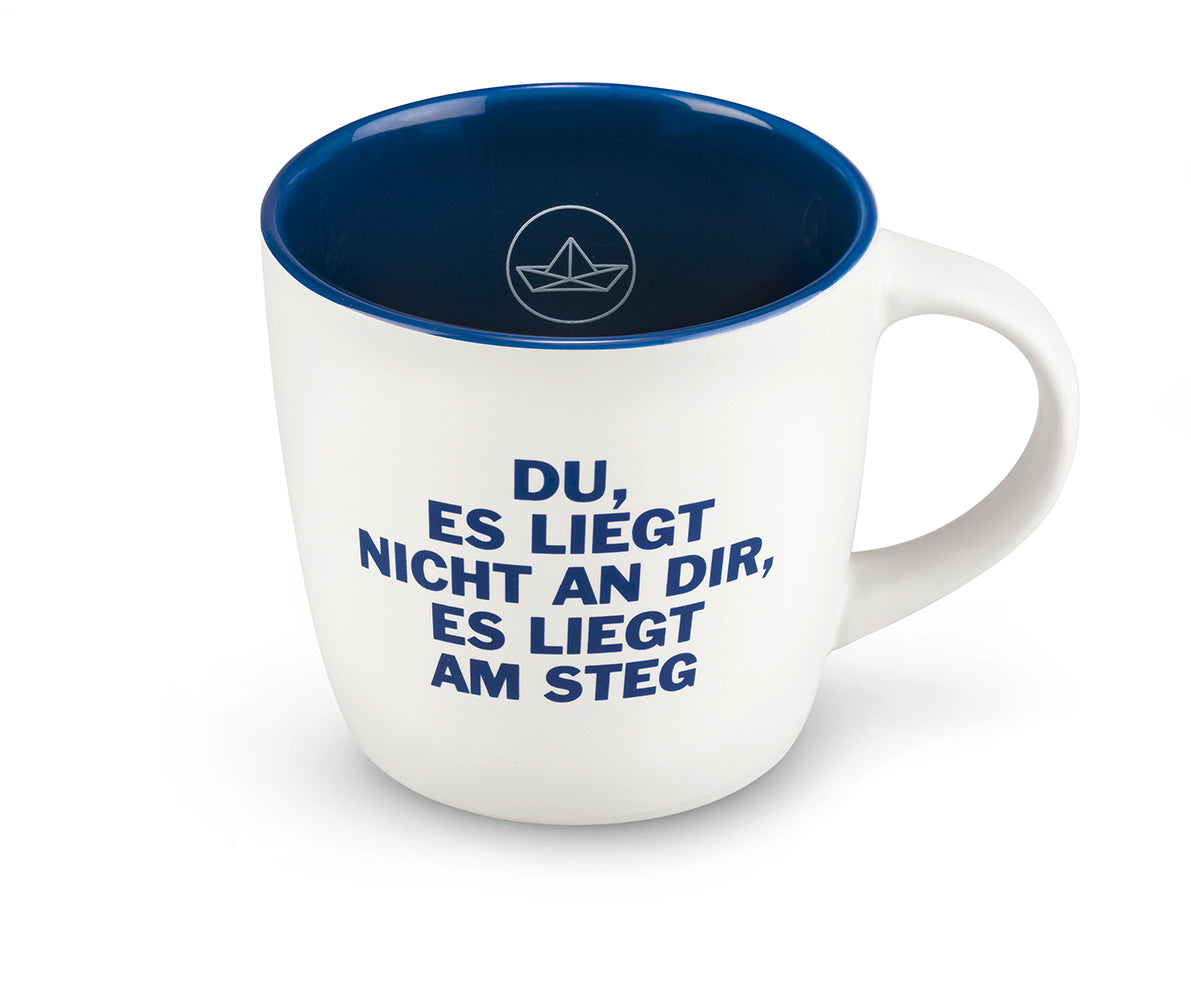 Tasse: "Du, es liegt nicht an dir, es liegt am Steg"