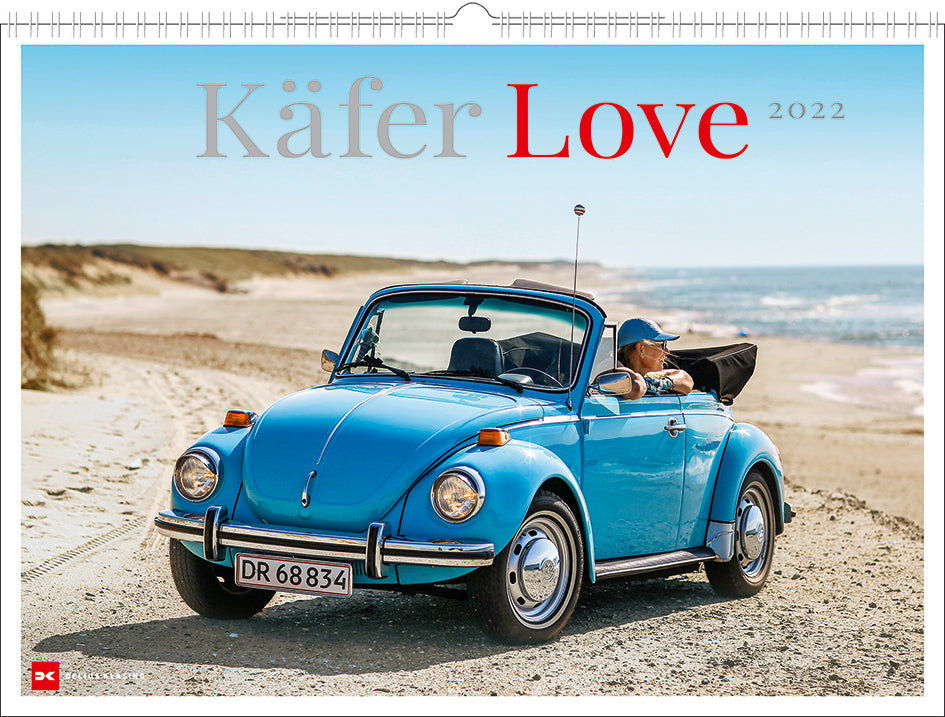 Kalender Käfer Love 2022