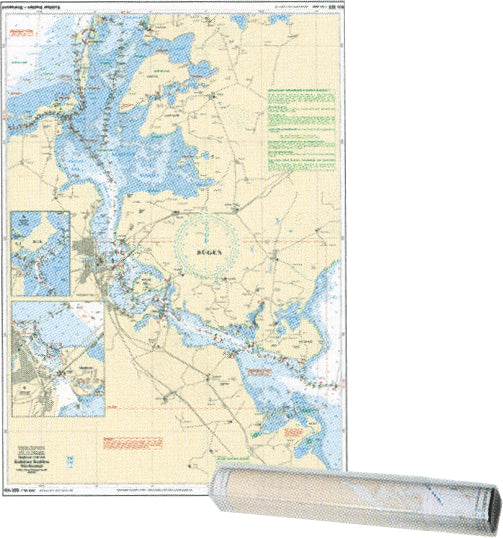Einzelkarte Kubitzer Bodden - Strelasund / Strelasund Süd (Ausgabe 2021)