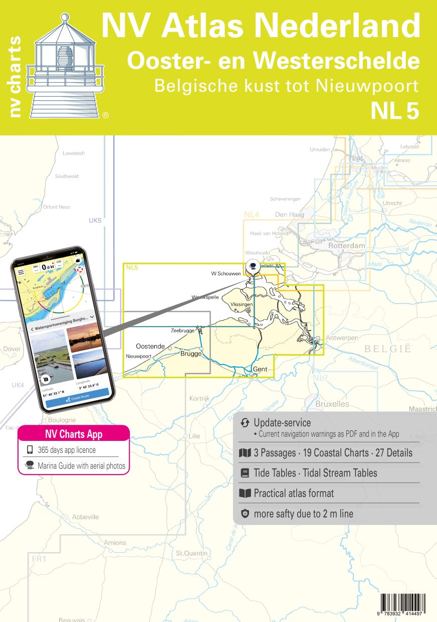NV. Atlas NL5 - Ooster- & Westerschelde