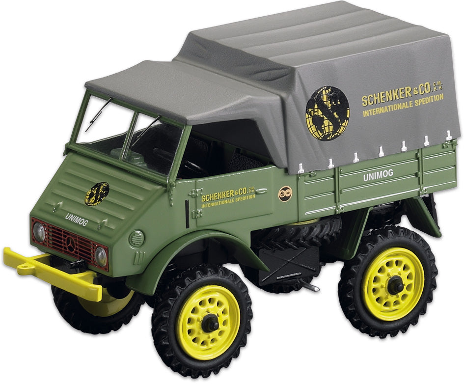 Unimog U 401 (Schenker-Logo)