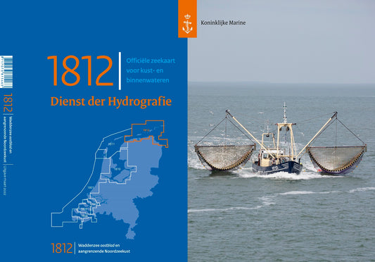 1812: Waddenzee (Oostblad), angrenz. Nordseeküste