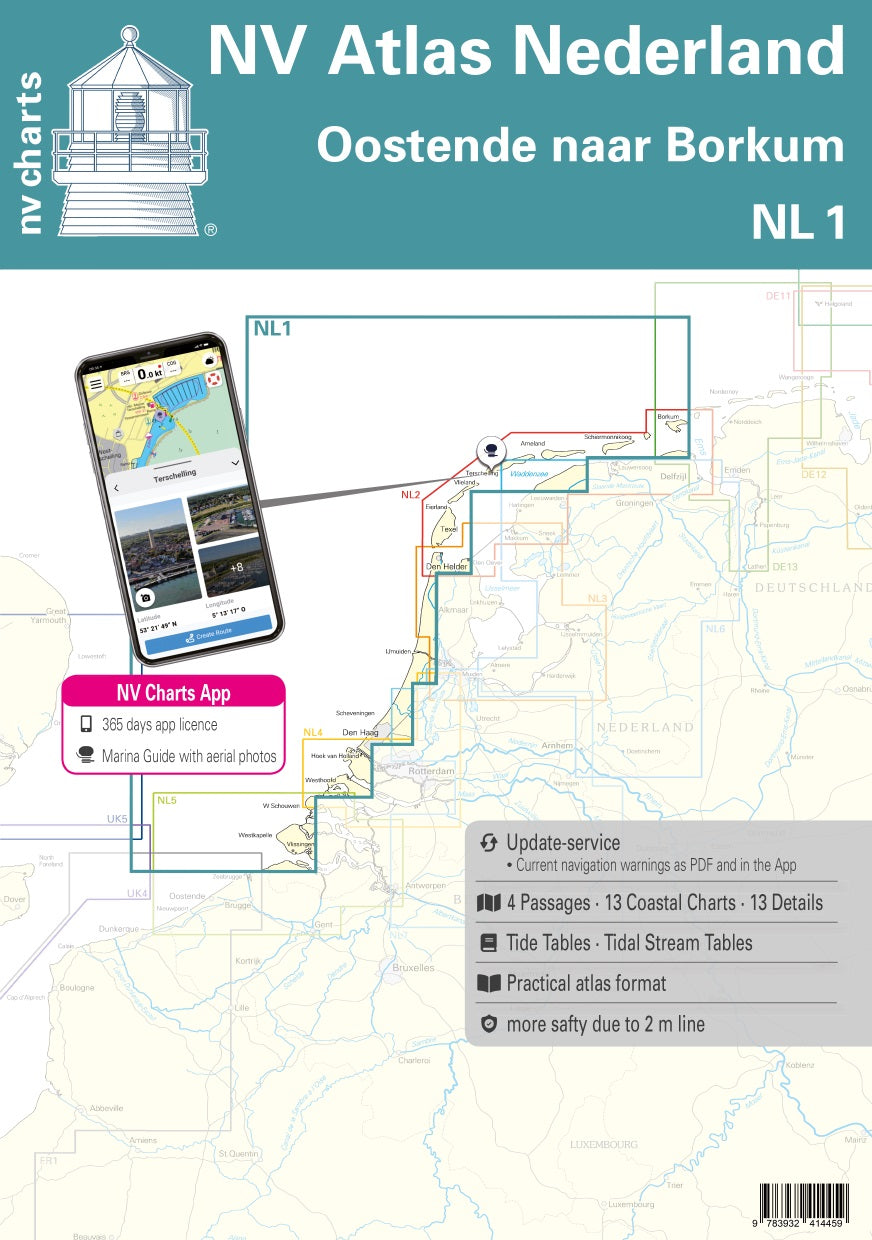 NV. Atlas NL1 - Borkum naar Oostende