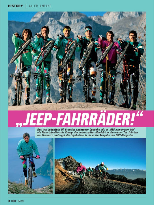20 Jahre BIKE History: Das BIKE Magazin