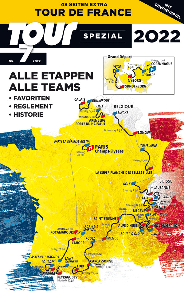 Extra-Heft zur Tour de France 2022