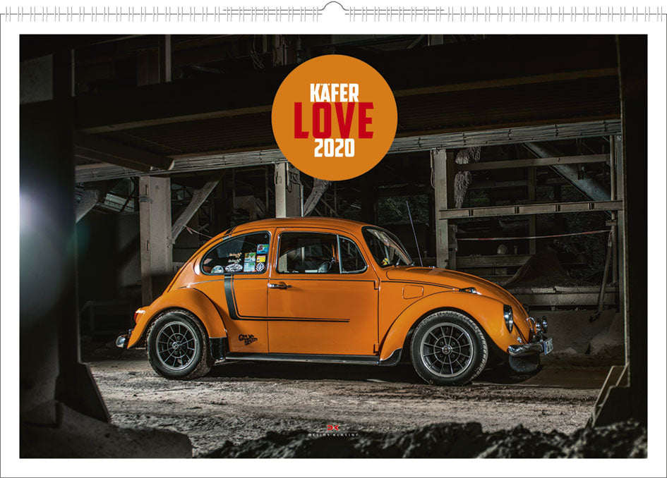 Kalender Käfer Love 2020