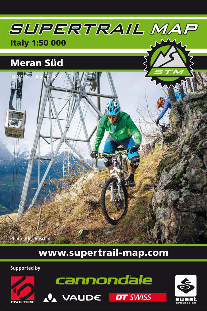 Supertrail Map Meran Süd