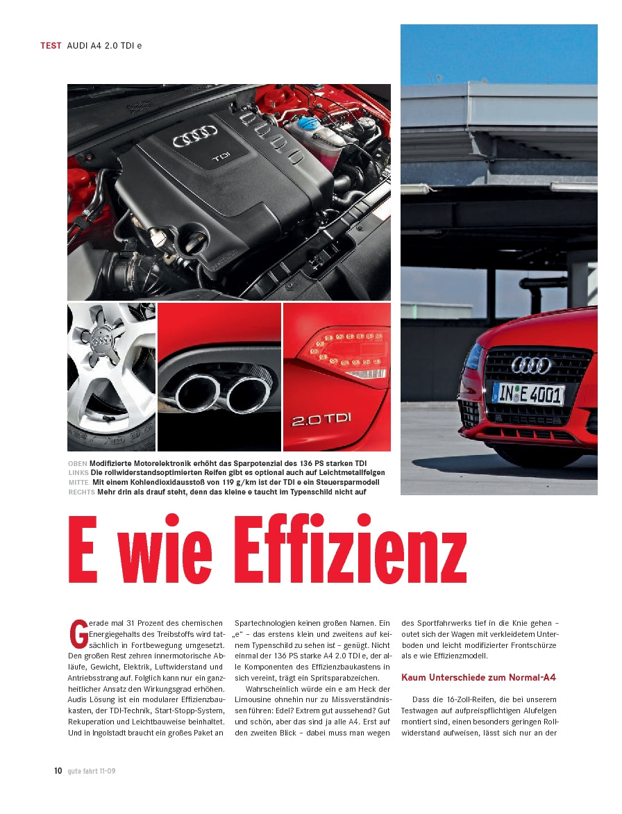 A4 2.0 TDI e mit 136 PS