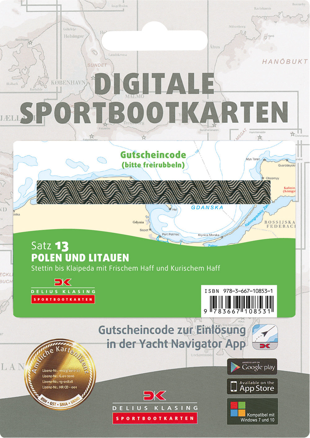 Satz 13 - Polen und Litauen (Gutscheincode)