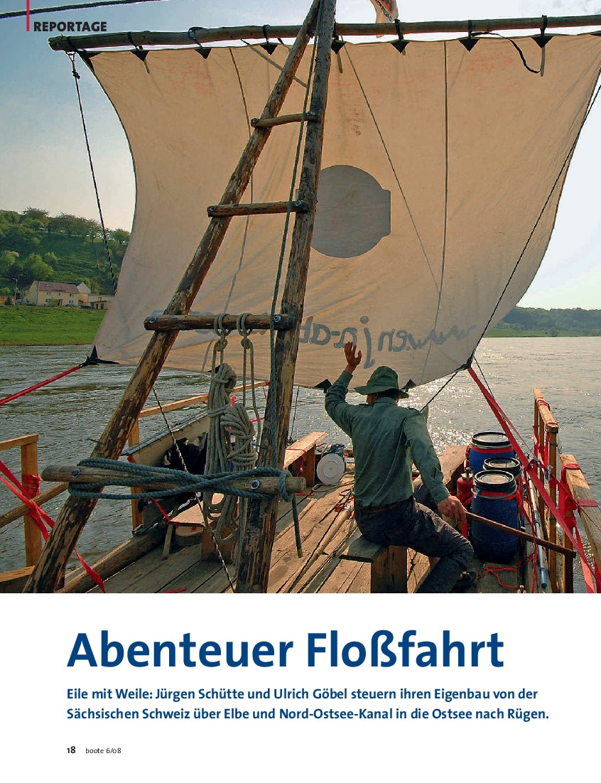 Abenteuer Flossfahrt
