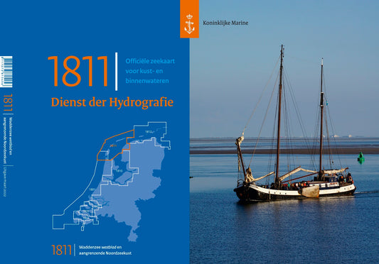 1811: Waddenzee (Westblad), angrenz. Noordzeekust