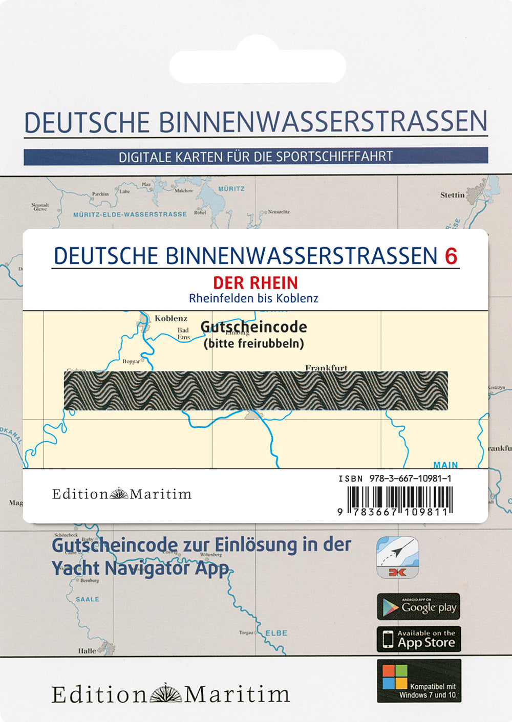 Band 6 - Der Rhein - Rheinfelden bis Koblenz (Gutscheincode)