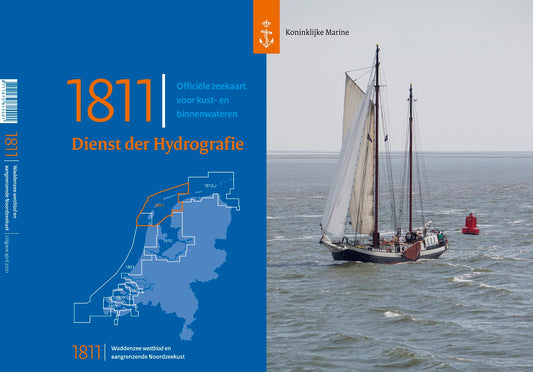 1811: Waddenzee (Westblad), angrenz. Noordzeekust