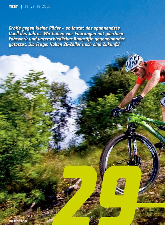 29 gegen 26 Zoll