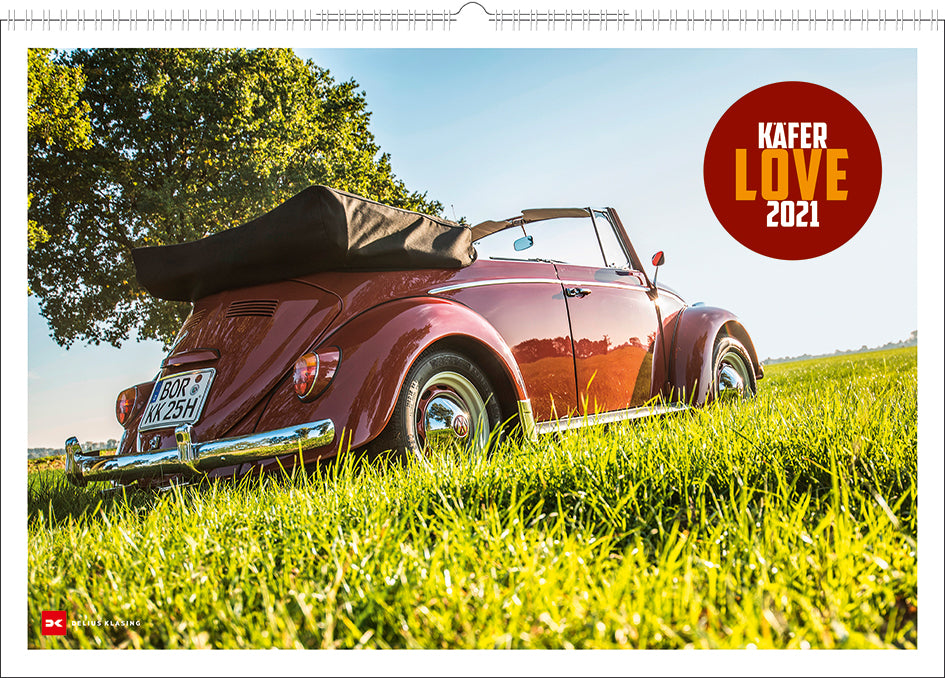 Kalender Käfer Love 2021
