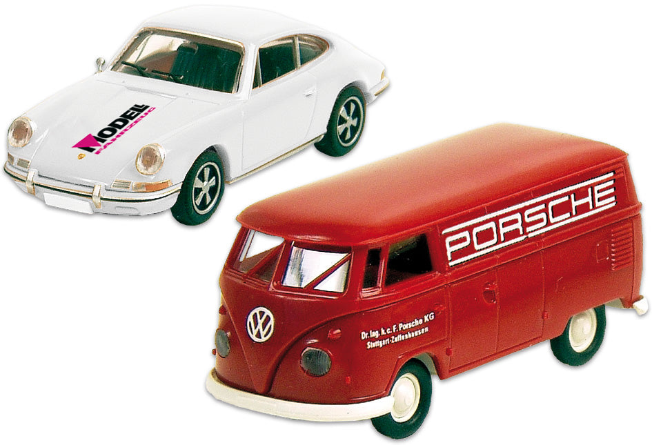 Modellset (Porsche 911/Porsche Renntransporter)