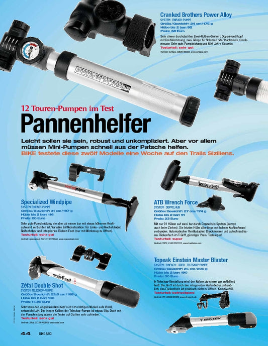 12 Touren-Pumpen im Test