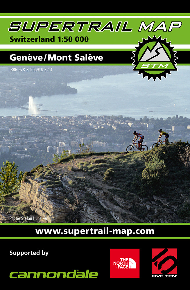 Supertrail Map Genäve / Mont Saläve