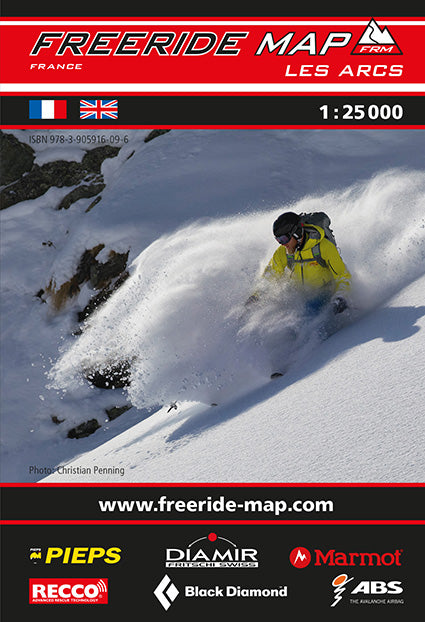 Freeride Map Les Arcs