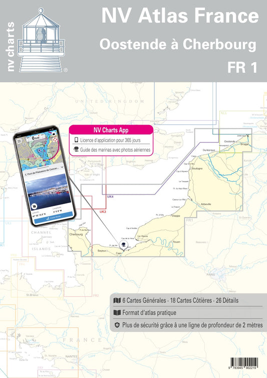 FR 1 - NV. Atlas France - Oostende à Cherbourg