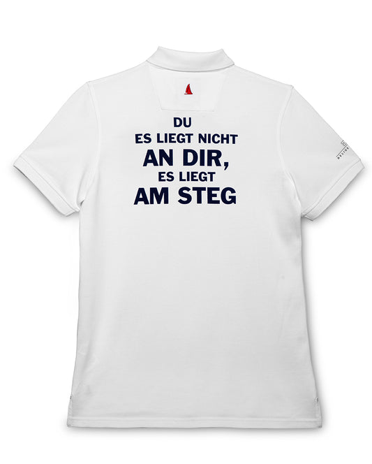 Polo-Shirt Herren: Du, es liegt nicht an dir, es liegt am Steg