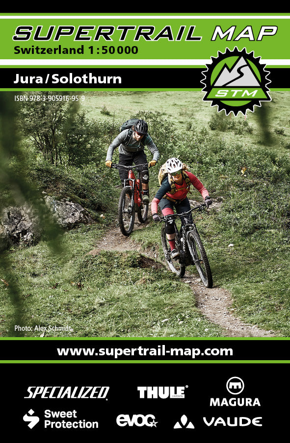 Supertrail Map Jura/Solothurn