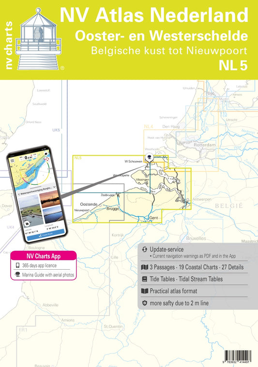 NV. Atlas NL5 - Ooster- & Westerschelde