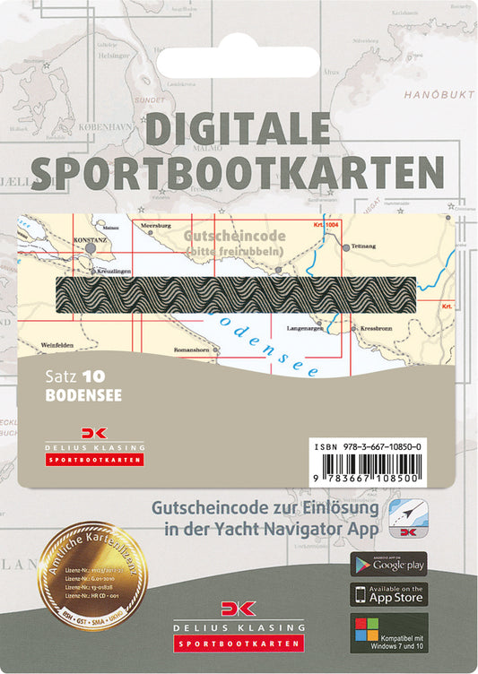 Satz 10 - Bodensee (Gutscheincode)