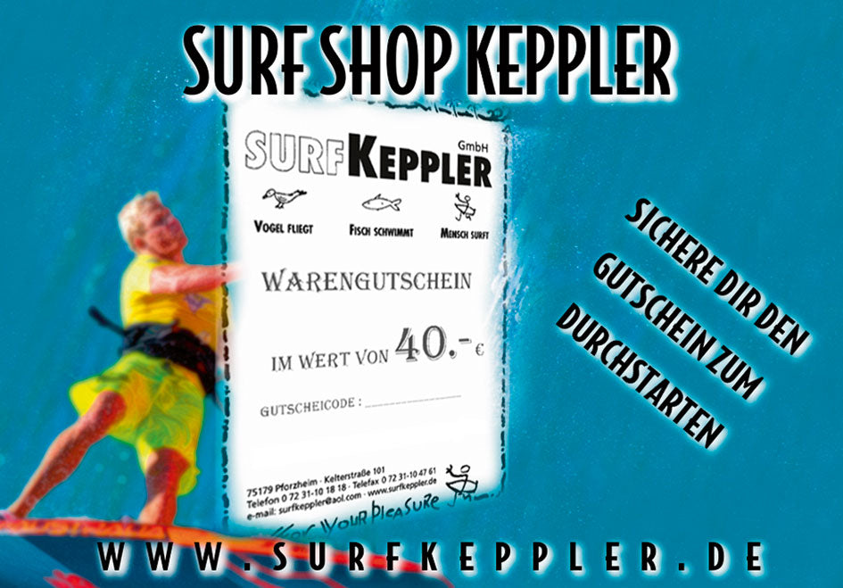 Surfshop Keppler Gutschein € 40,-