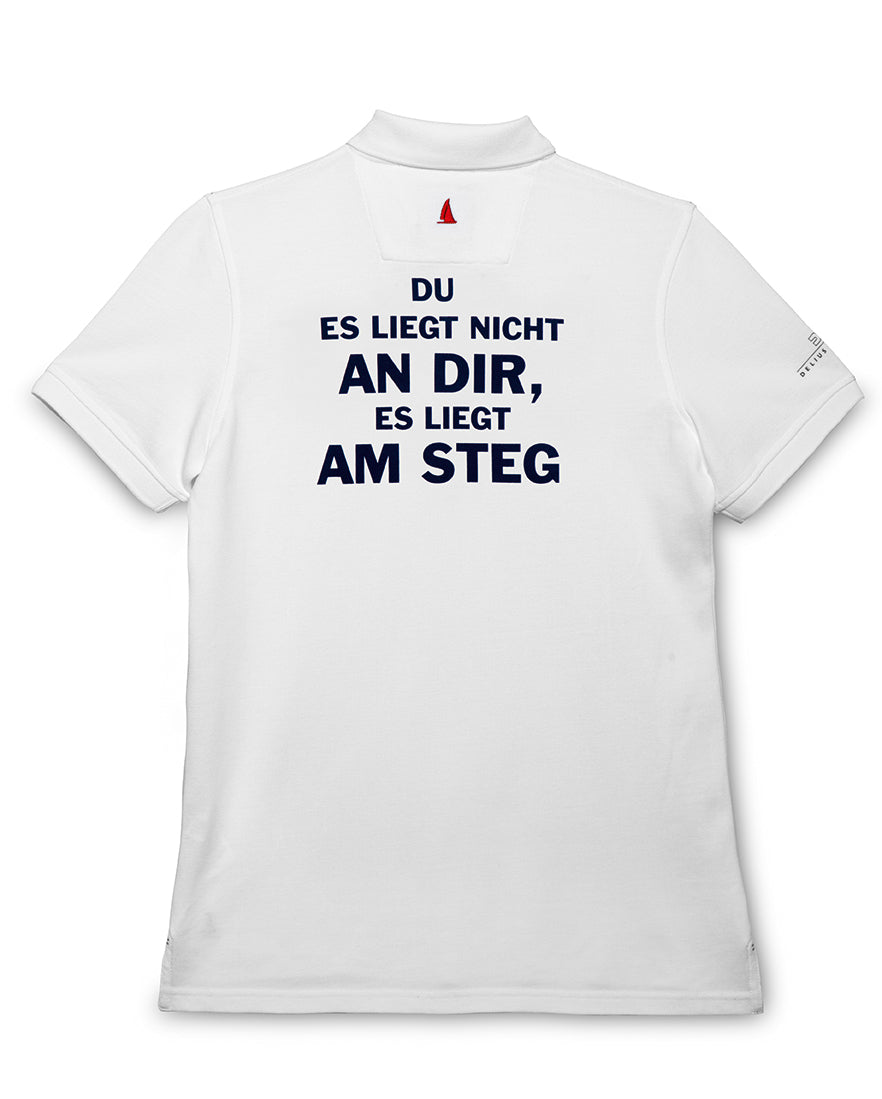 Polo-Shirt Herren: Du, es liegt nicht an dir, es liegt am Steg