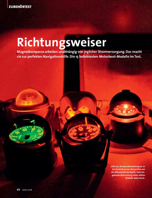 15 Magnetkompasse im Test