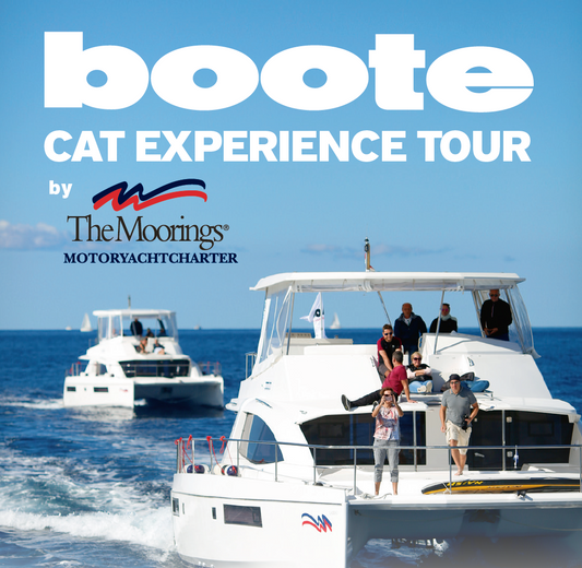 BOOTE Cat Experience Tour by Moorings 2023