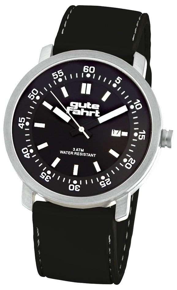 GUTE FAHRT-Armbanduhr