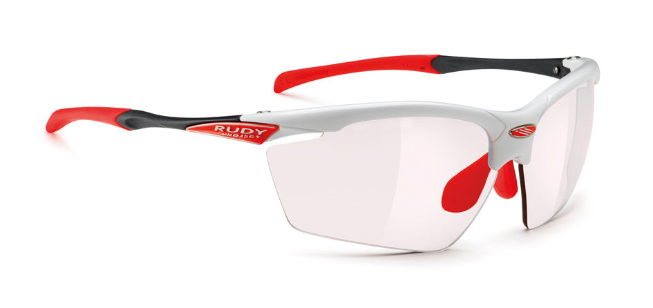 RP-Brille Agon Photochromic rot/weiß
