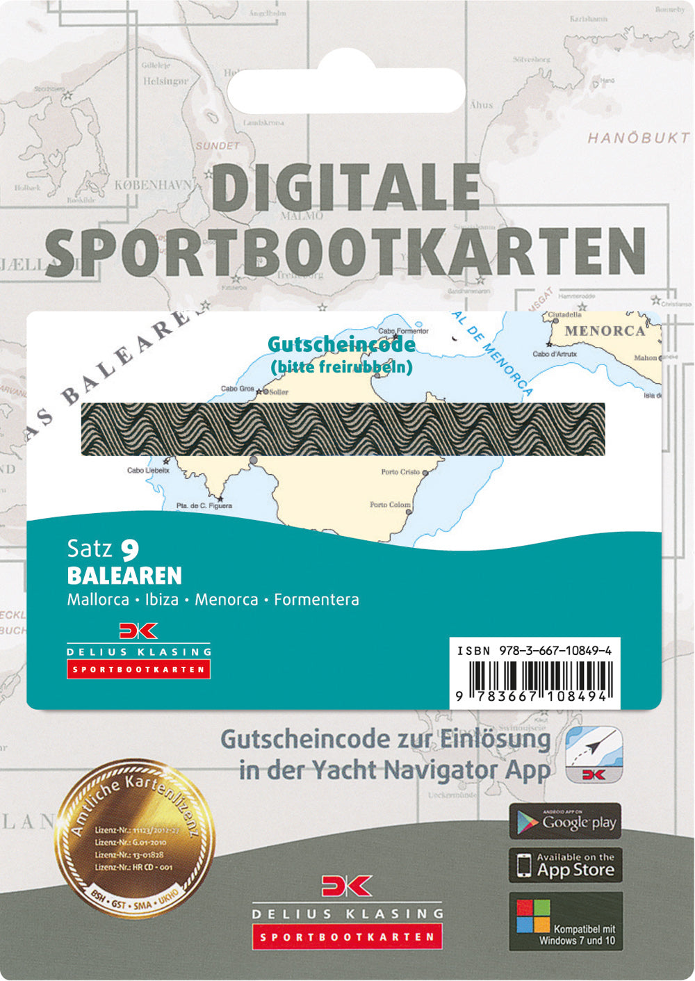 Satz 9 - Balearen (Gutscheincode)