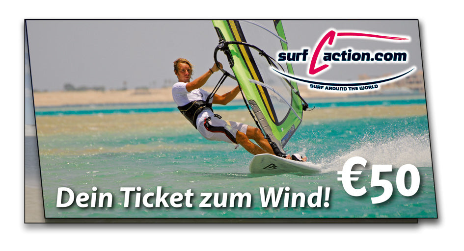 Surf & Action-Gutschein € 50,–
