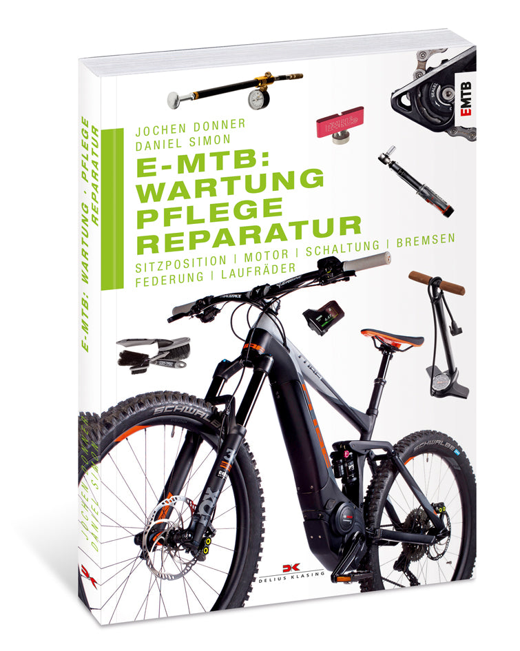 Buch E-MTB-Wartung, Pflege, Reparatur