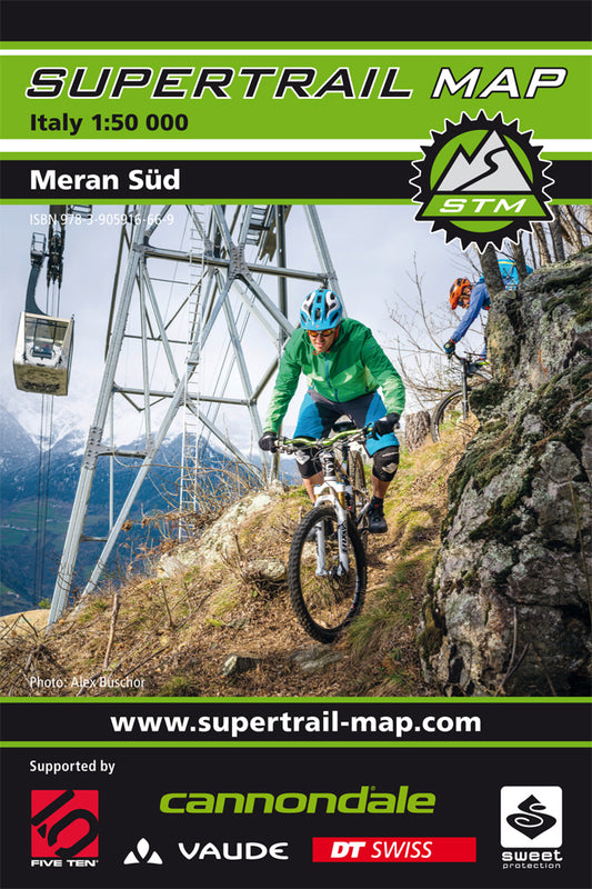 Supertrail Map Meran Süd