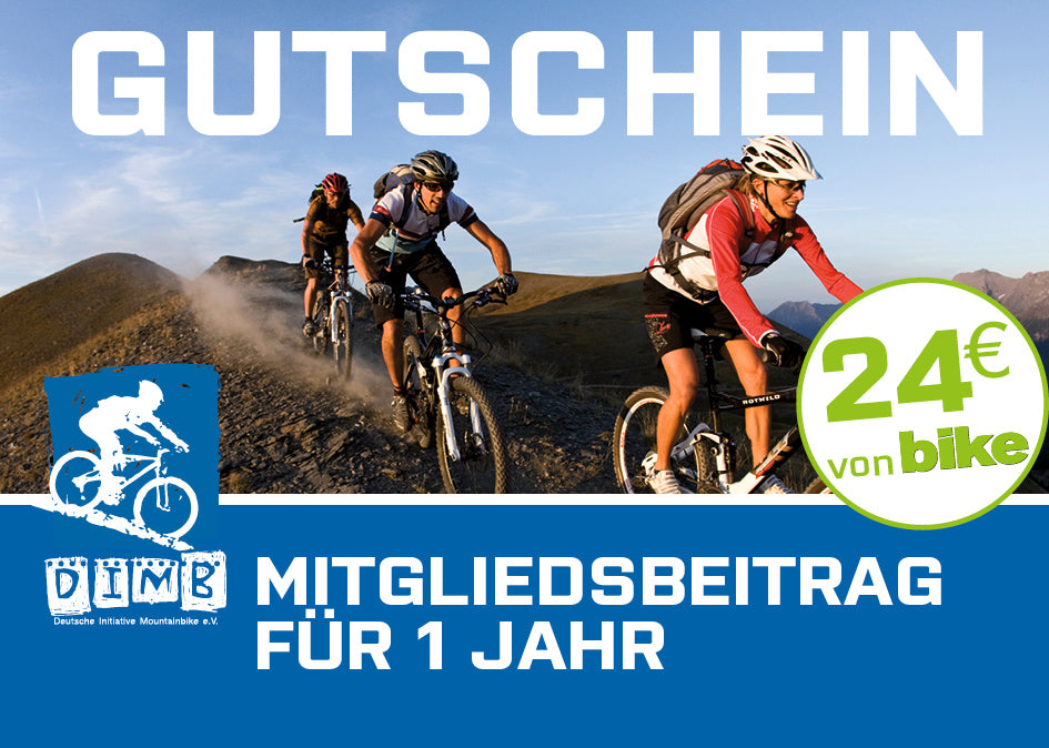 DIMB-Jahres-Mitgliedsbeitrag in Höhe von € 24,-