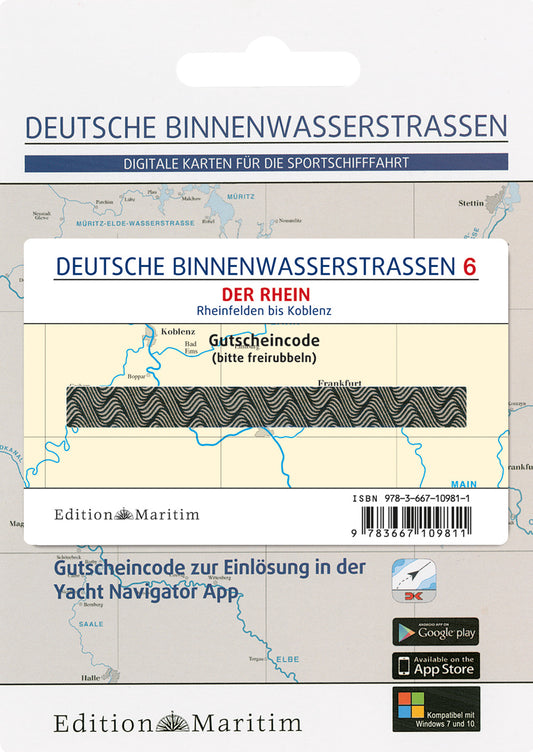 Band 6 - Der Rhein - Rheinfelden bis Koblenz (Gutscheincode)