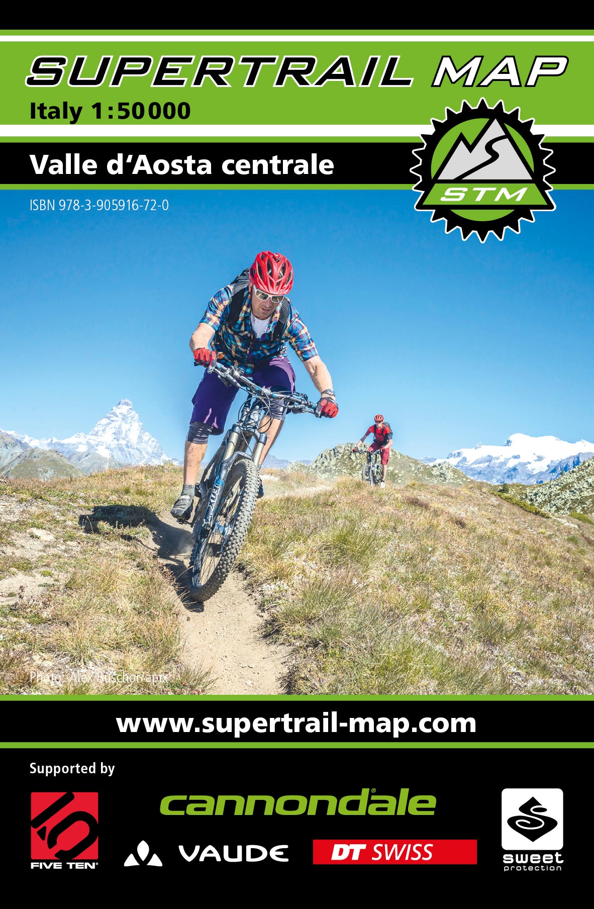 Supertrail Map Valle d`Aosta Centrale
