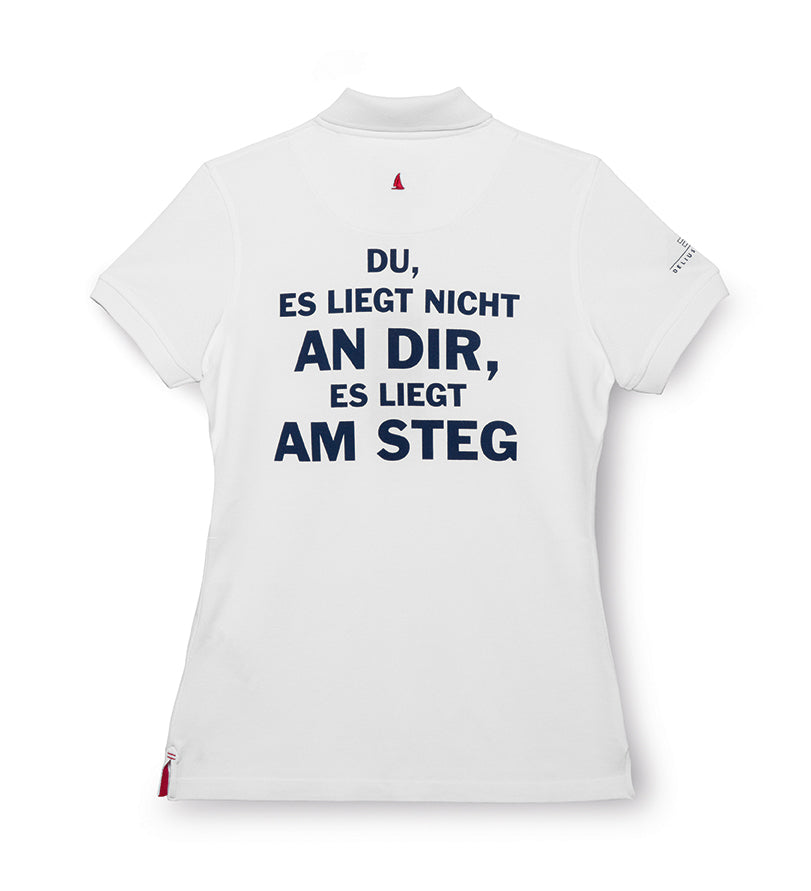 Polo-Shirt Damen: Du, es liegt nicht an dir, es liegt am Steg