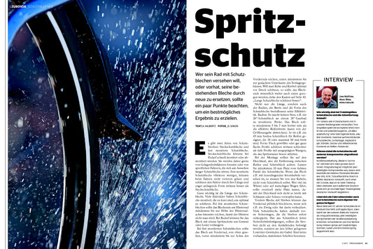 12 Schutzblechmodelle im Test