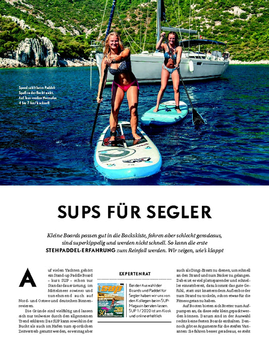 Zubehör: SUP-Boards, Kaufberatung