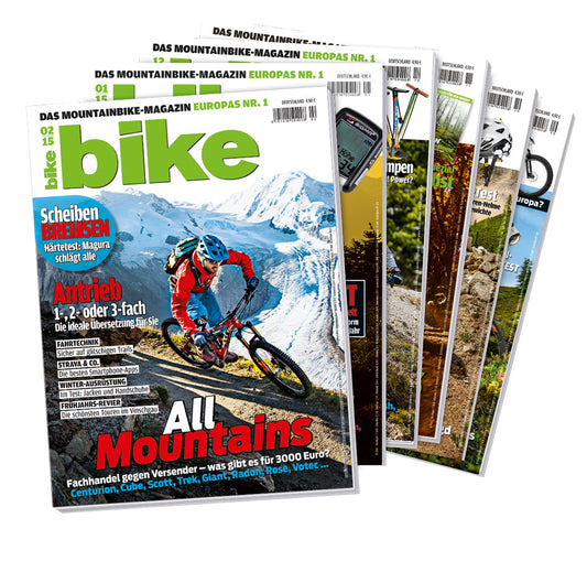 6 x BIKE im Freiabo